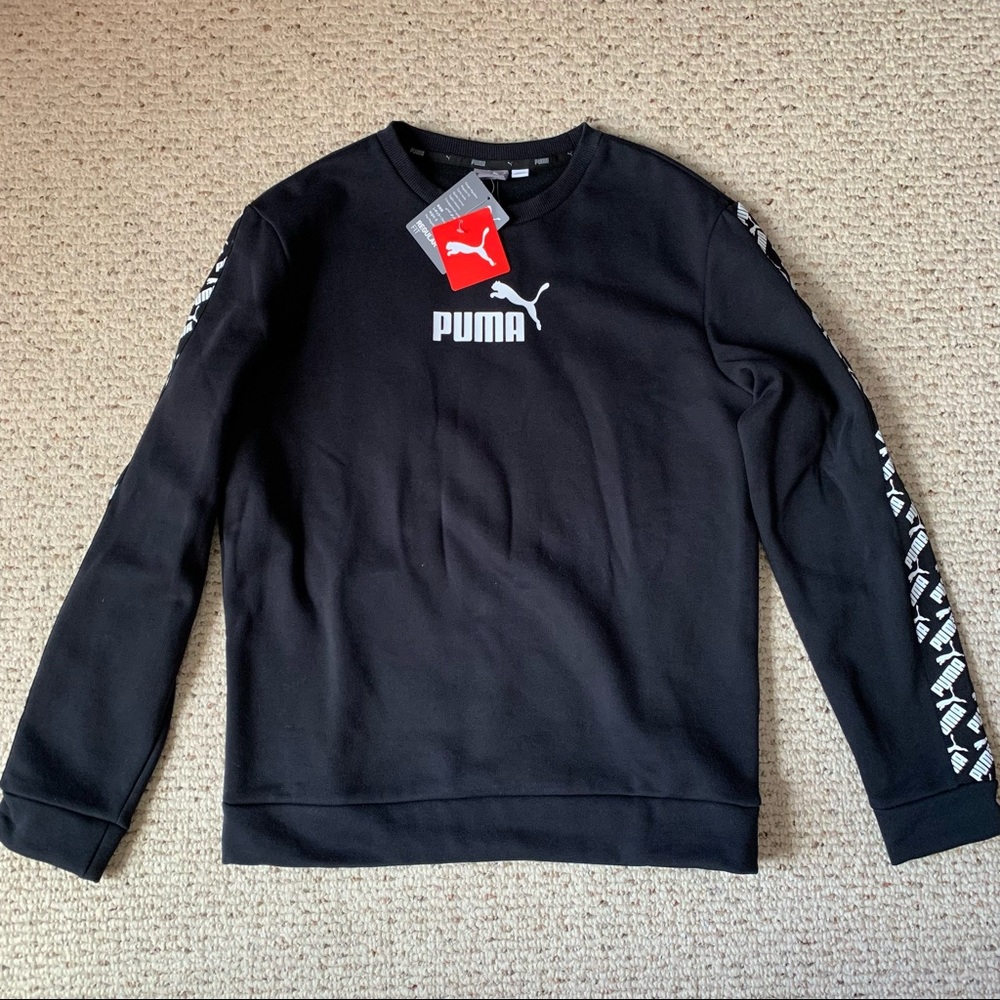 Puma Black Pullover Size Medium